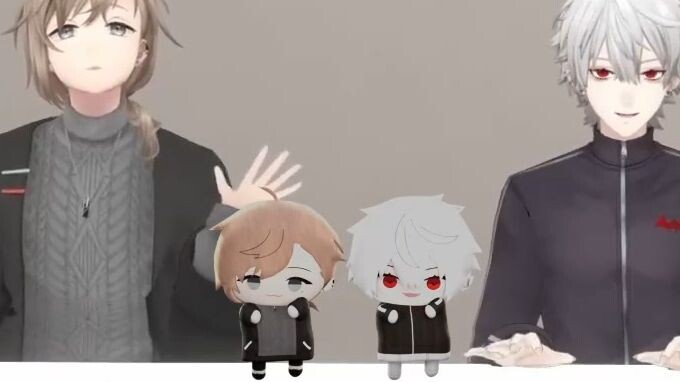 【MMD·blender】指偶黑黑咭呗咭呗舞【叶·葛葉】