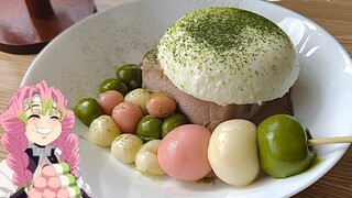 Remake｜Demon Slayer｜Mitsuri's favorite three-color meatballs🍡
