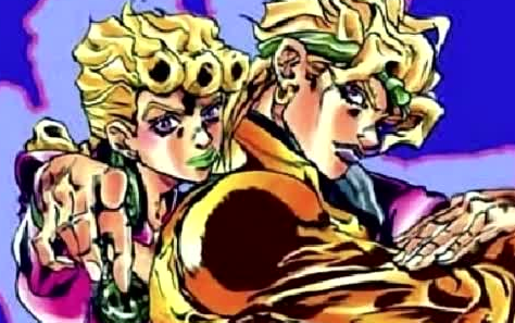 DIO gas JOJO picture in DIO (2)