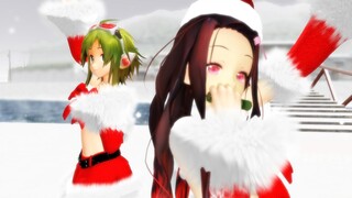 [MMD 4K] CALL ME CALL ME [竈門禰豆子][GUMI]02