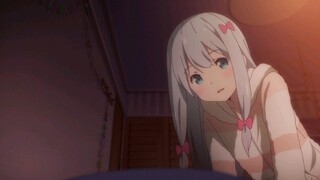 Ciuman pertama Izumi Sagiri di layar, kuakui aku sakit! !