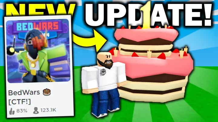 *NEW* 1 YEAR UPDATE!!🎉In Roblox Bedwars