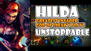 HOW TO USE HILDA | UNSTOPPABLE HILDA GAMEPLAY 87.5% SEASON WINRATE WITH EGPH SQUAD