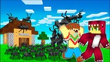 ESCAPA de las HORMIGAS GIGANTES en MINECRAFT 😱 MINECRAFT ROLEPLAY