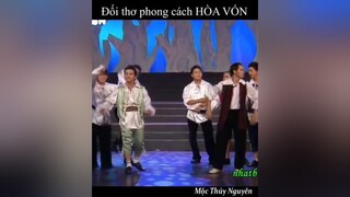 Đối thơ phong cách "Hòa vốn".... hài hàihước phimhai đốithơ Anhvu xuanbac mocthuynguyen vietnam