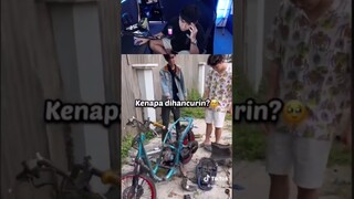 dilan cepmek ampe nangsi motor mio nya di rusakin gini