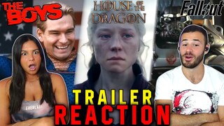 House of The Dragon Season 2, The Boys Season 4 & Fallout Trailer Reactions!!