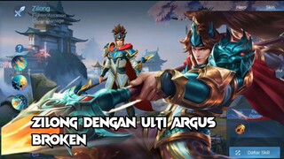 Zilong Ulti Argus BROKEN Cuyy [Highlight Mlbb]