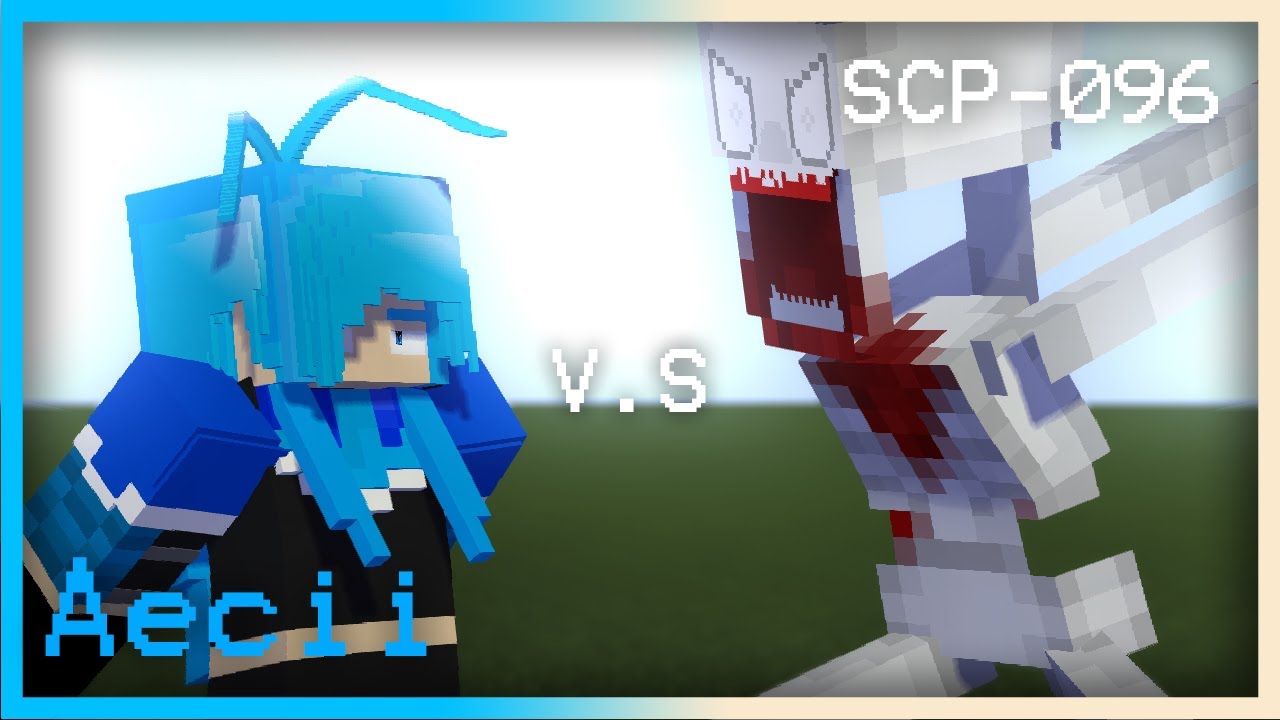 SCP NA VIDA REAL VS SCP NO MINECRAFT! *scp 096* 