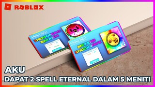 AKU DAPET 2 SPELL ETERNAL DALAM 5 MENIT - Roblox Weapon Fighting Simulator Indonesia #mainroblox