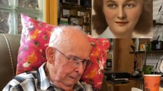 将过世奶奶年轻时候的照片视频化，并发给爷爷看……