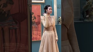 Hoa hậu Thiên Ân thử thách cam thường với thời tiết 37 độ ngoài trời nắng