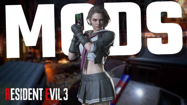 Jill Valentine Becca Outfit Mod Showcase - Resident Evil 3 Remake PC Gameplay
