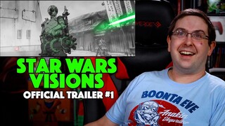REACTION! Star Wars: Visions Trailer #1 - Anime Disney+ Series 2021