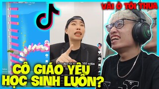 HÙNG AKIRA CƯỜI VỠ BỤNG KHI REACTION TIK TOK VN CÔ GIÁO TÁN TỈNH HỌC SINH VÀ GIÀU QUÁ CŨNG KHỔ