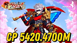 REVIEW AKUN TOP RANK 1 SERVER 6 TOTAL CP 5420.4700 M FULL HERO FABLED - DYNASTY ORIGINS PIONEER ID