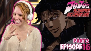 DAN OF STEEL | JJBA Stardust Crusaders Episode 16 | REACTION