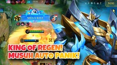 Aksi KING OF REGEN bikin Musuh AUTO PANIK! - Mobile Legends