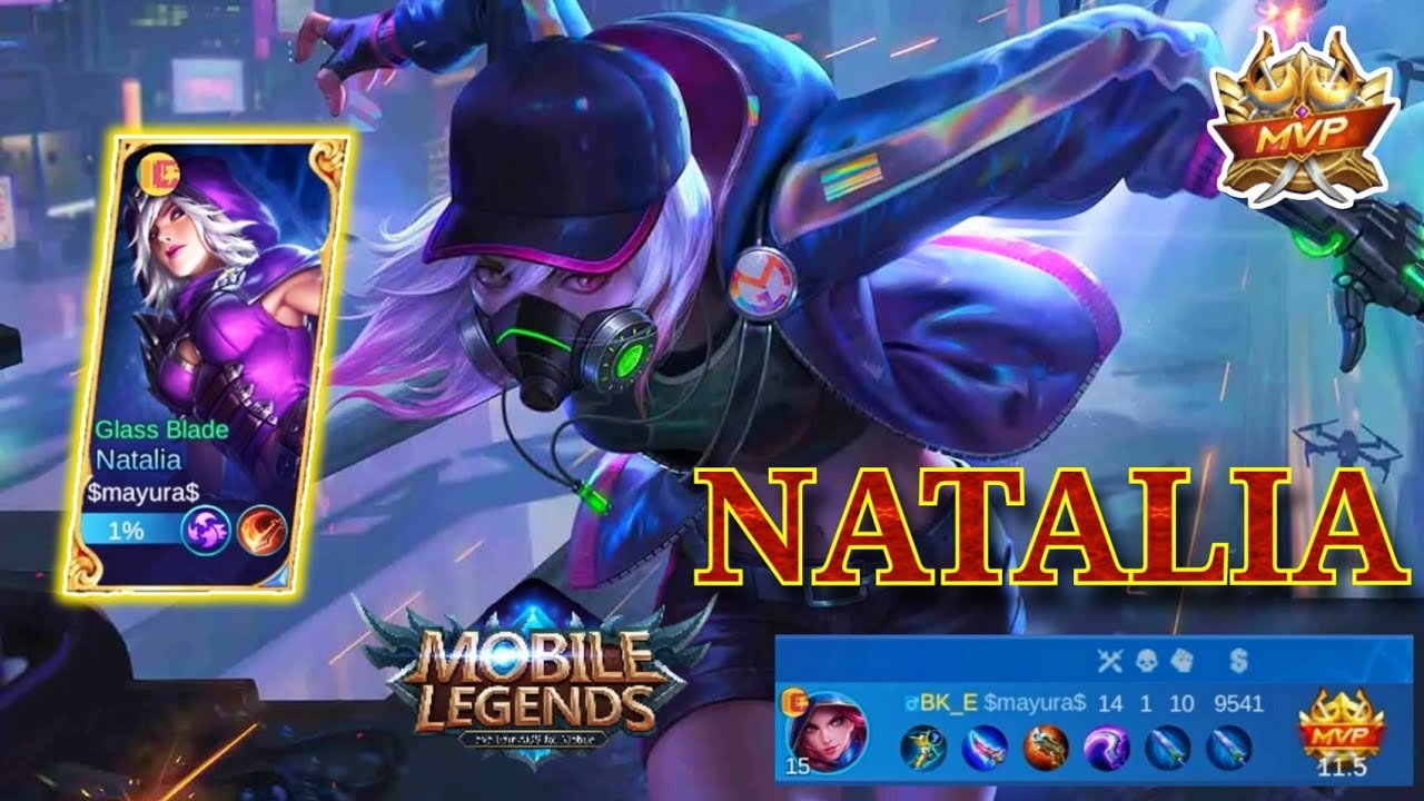 How To Play Natalia Like A Pro Against Meta Heroes Natalia Best Build 2023  - MLBB - BiliBili