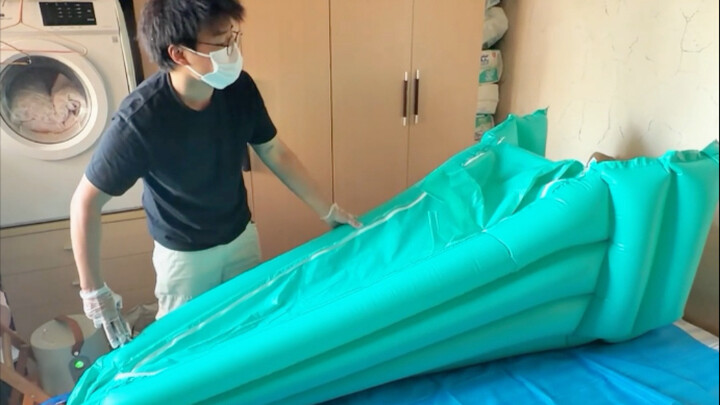 Công nghệ tắm phun sương siêu nhỏ nhất thế giới: chỉ 150 tệ giúp người già tắm một lần.