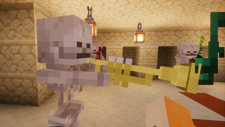 วงเสี่ยวไป๋บรรเลงเพลง «MEGALOVANIA»