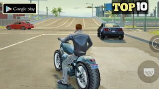 Top 10 Open World Games To Ride Bikes on Android HD OFFLINE