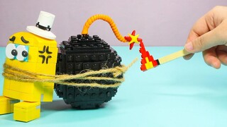 Lego AMONG US Animation - การทำอาหารแบบหยุดเคลื่อนไหว & Lego ASMR