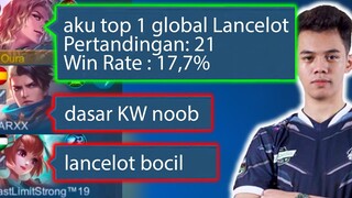 Prank Nyamar Jadi Top 1 Lancelot, Oura - Mobile Legends