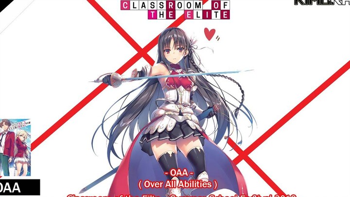 คำแนะนำ Youkoso Jitsuryoku 3 สินค้าที่สามารถหาซื้อได้ใน Phoenix Next & เกณฑ์การแบ่งคะแนน OAA KiMuRaz