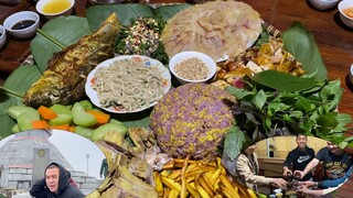 Cỗ Đủ Món Cùng A E Đồng Bào Vùng Cao….