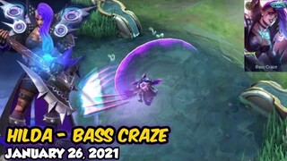 HILDA UPCOMING SKIN - BASS CRAZE | MOBILE LEGENDS