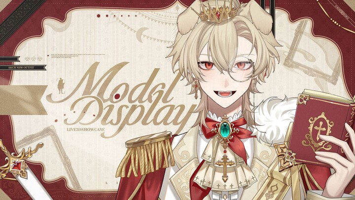 【Live2d模型展示】👑小狗国王驾到！本汪登基了！