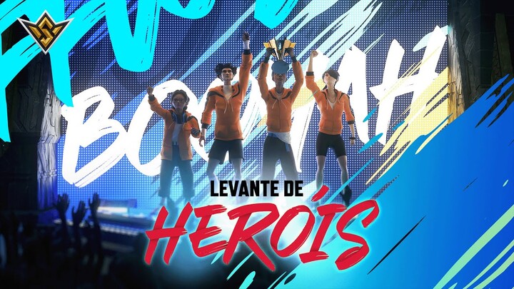 LEVANTE DE HERÓIS! 🏆| Trailer Oficial FFWS 2022 SENTOSA | Garena Free Fire
