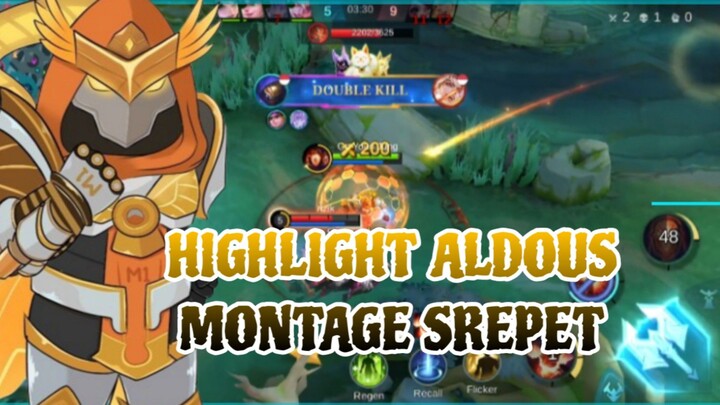 HIGHLIGHT ALDOUS MONTAGE SREPET