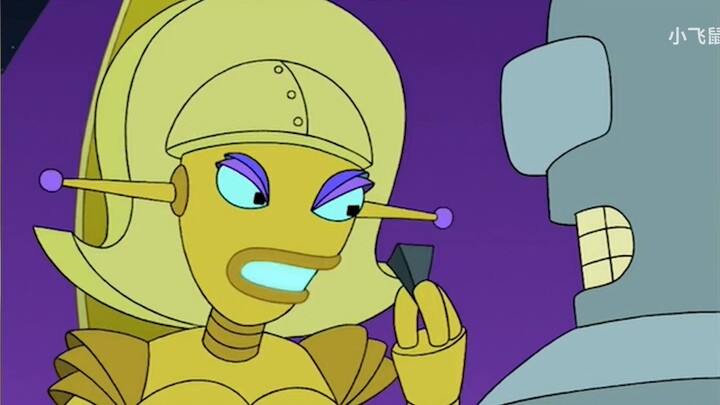 [Flying Squirrel] Who can win the beauty? Bender's love test! "Futurama" happiness two choices