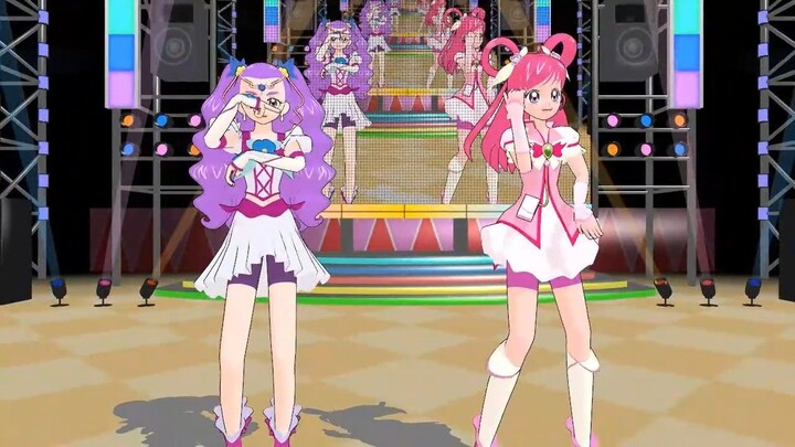 【mmdプリキュア】キュアドリーム＆ミルキィローズでパンダヒーロー