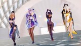 [MMD·3D] [Genshin Girl Group] Who has the longest legs in Genshin?