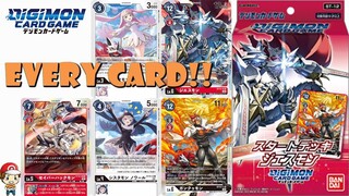 New Digimon TCG Starter Deck FULLY Revealed! Every Card! Jesmon (ST-12)! (Digimon TCG News)