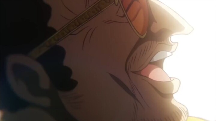 Kizaru and Kuma are dancing the Nika Dance together, and you don’t even bother to act it out, you Ha