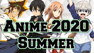 2020 SUMMER ANIME