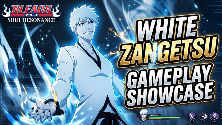 Wujud Asli Zangetsu .. !! White Zangetsu Gameplay || Bleach Soul Resonance