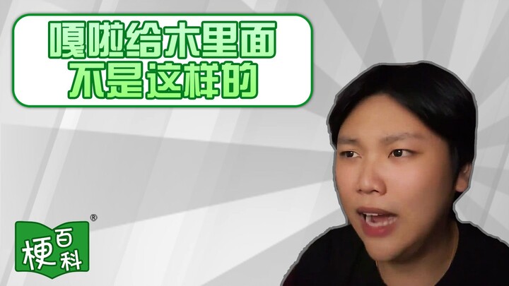 [Internet Slang Encyclopedia] What's the meme about "It's not like that in gal games"? Does anyone h