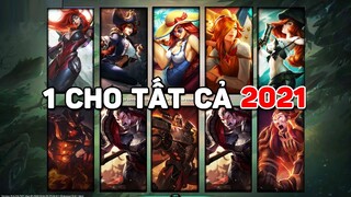 *HOT* 1 CHO TẤT CẢ 2021 CHÍNH THỨC QUAY TRỞ LẠI | 5 MISSFORTUNE VS DARIUS