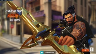 POTG! WRAXU HANZO OVERWATCH 2 GAMEPLAY RELEASE