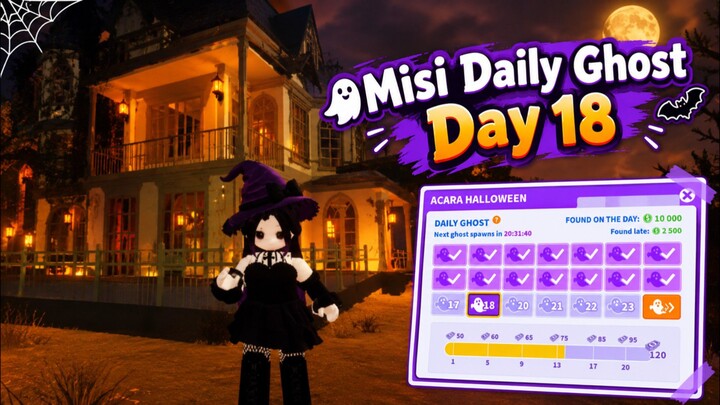 Daily Ghost Day 18 Bloxburg Event Halloween