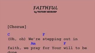 Faithful by Victory Worship Chords and Lyrics