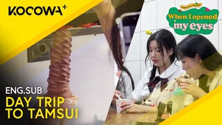 Eun Bi & Her Friends Eat Popular Foods In TamSui Taiwan | When I Opened My Eyes EP4 | KOCOWA+