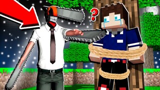 КАК ПОЯВИЛСЯ ЧЕЛОВЕК БЕНЗОПИЛА В МАЙНКРАФТ 100% ТРОЛЛИНГ МУЛЬТИК Chainsaw man