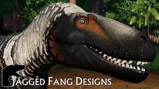 2 JFD Torvosaurus & 2 JFD Aerosteon Breakout & Fight - Jurassic World Evolution Mods (4K 60FPS)