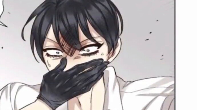 The mysophobic boy was forced to drink unclean soup!